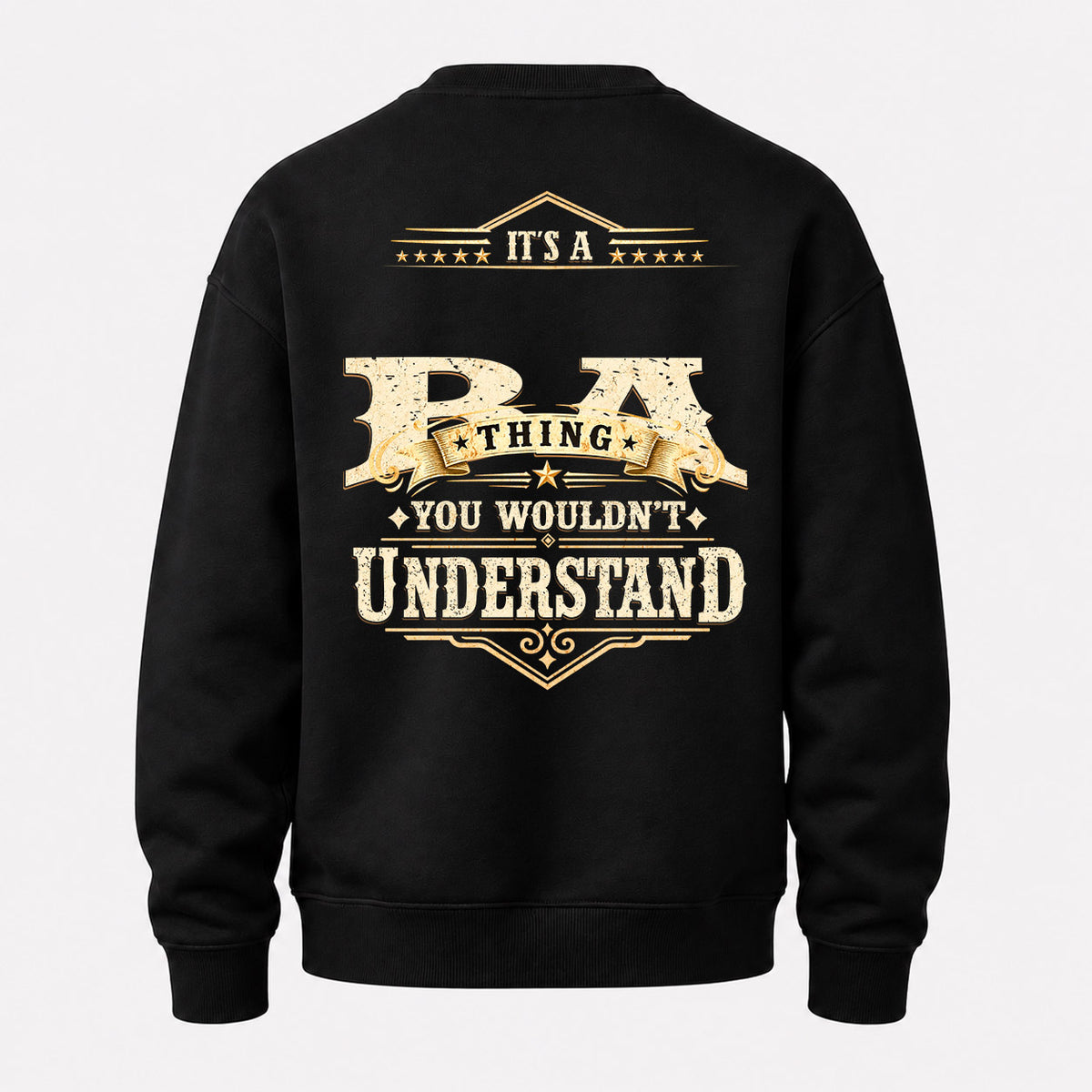 BA HH-F003–Personalized Name Quote Apparel “It’s an NAME Thing You Wouldn’t Understand”