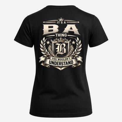 BA HH-F006 Thing Personalized Name T Shirt – You Wouldn’t Understand