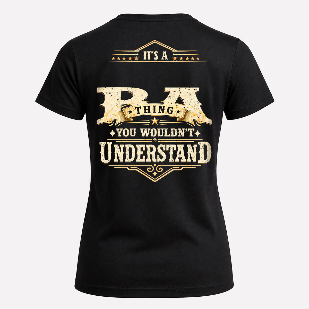 BA HH-F003–Personalized Name Quote Apparel “It’s an NAME Thing You Wouldn’t Understand”