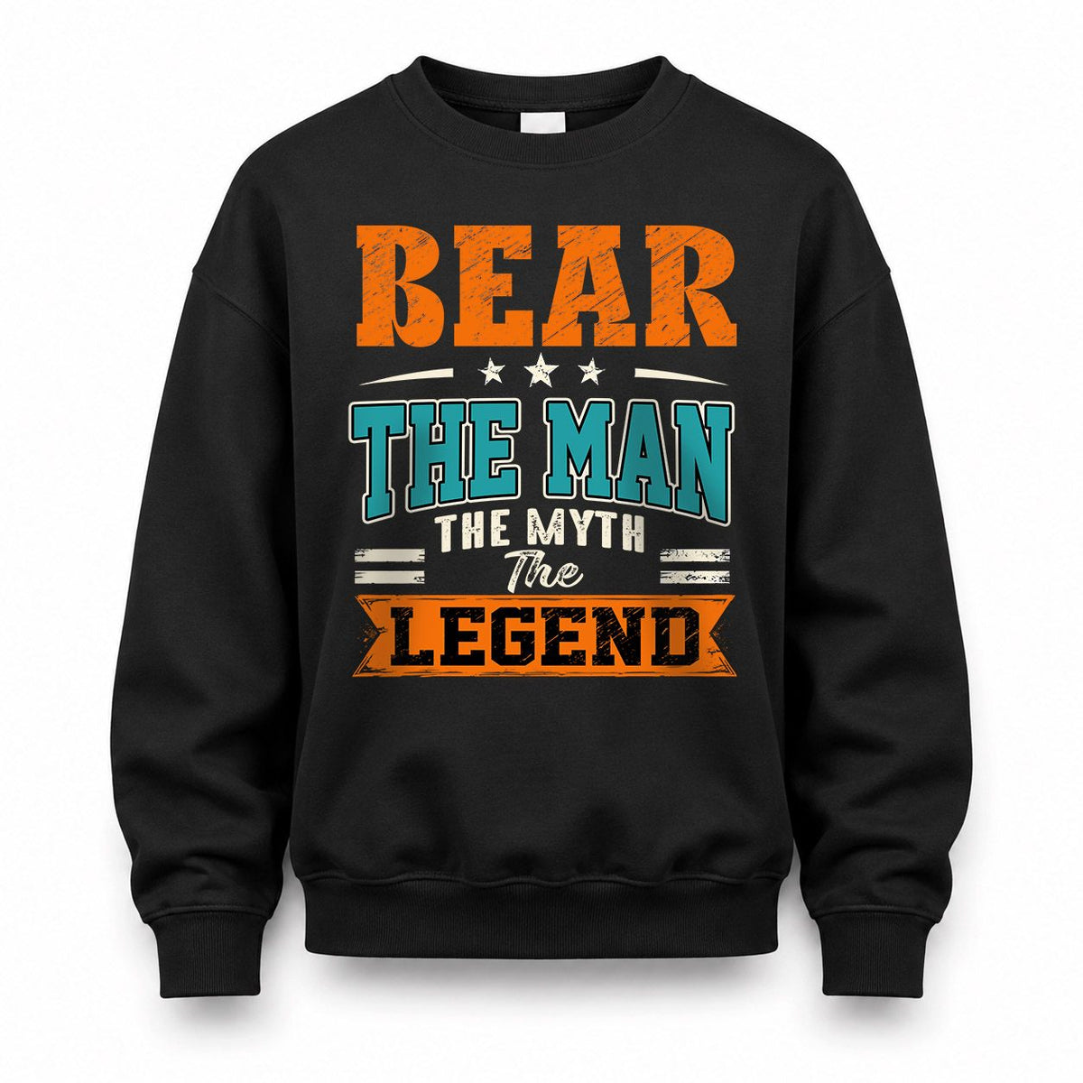 BEAR HH F007 The Man The Myth The Legend Personalized Shirt – Gift for Men