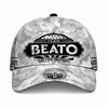 BEATO TC01 HH79 Team Your Name Hat, Personalized Camo Baseball Cap, Custom Family Gift, Gift for Him Her