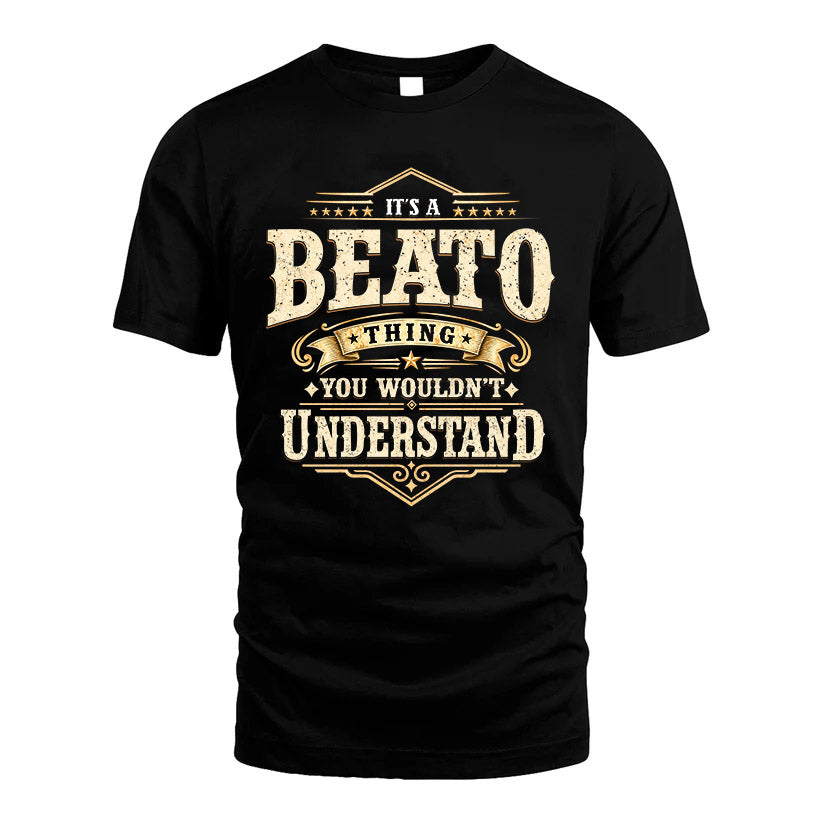 BEATO HH-F009–Personalized Name Quote Apparel “It’s an NAME Thing You Wouldn’t Understand”