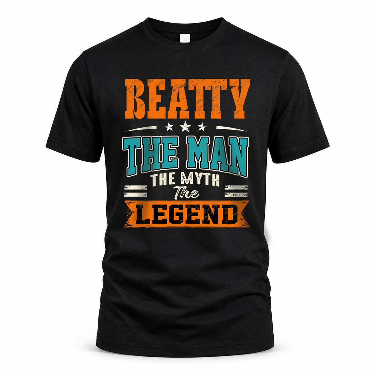 BEATTY HH F007 The Man The Myth The Legend Personalized Shirt – Gift for Men