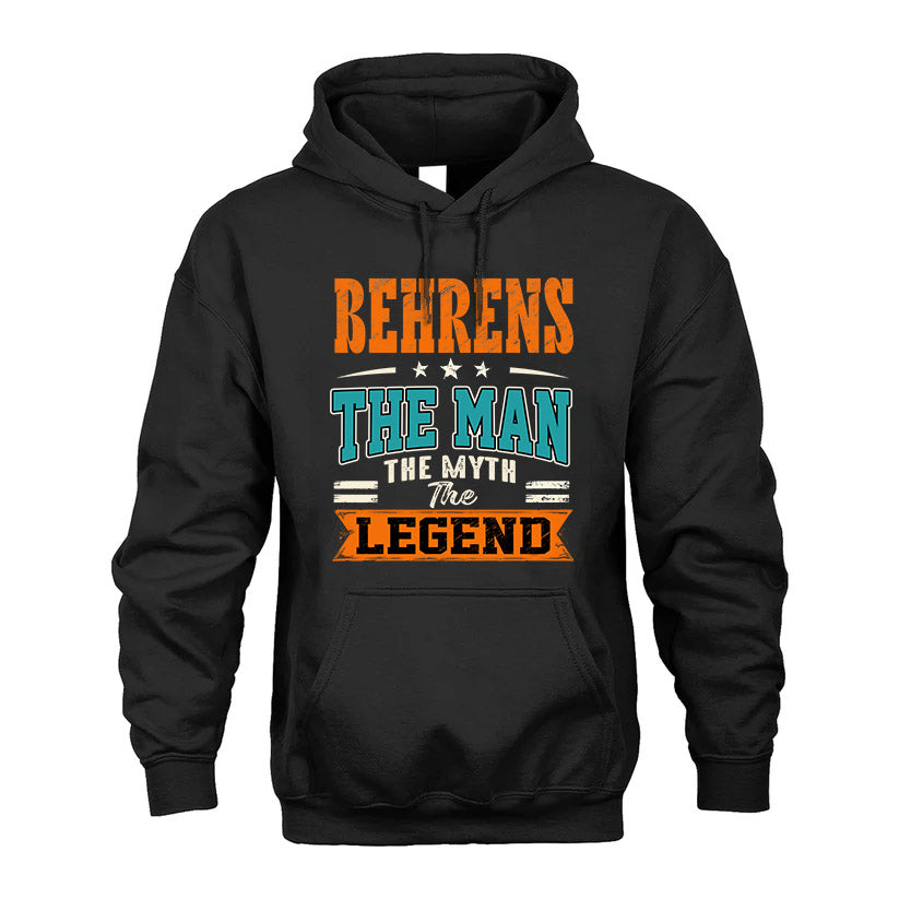 BEHRENS HH F007 The Man The Myth The Legend Personalized Shirt – Gift for Men