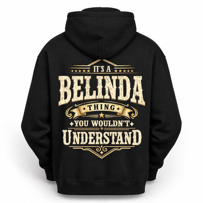 BELINDA HH-F003–Personalized Name Quote Apparel “It’s an NAME Thing You Wouldn’t Understand”
