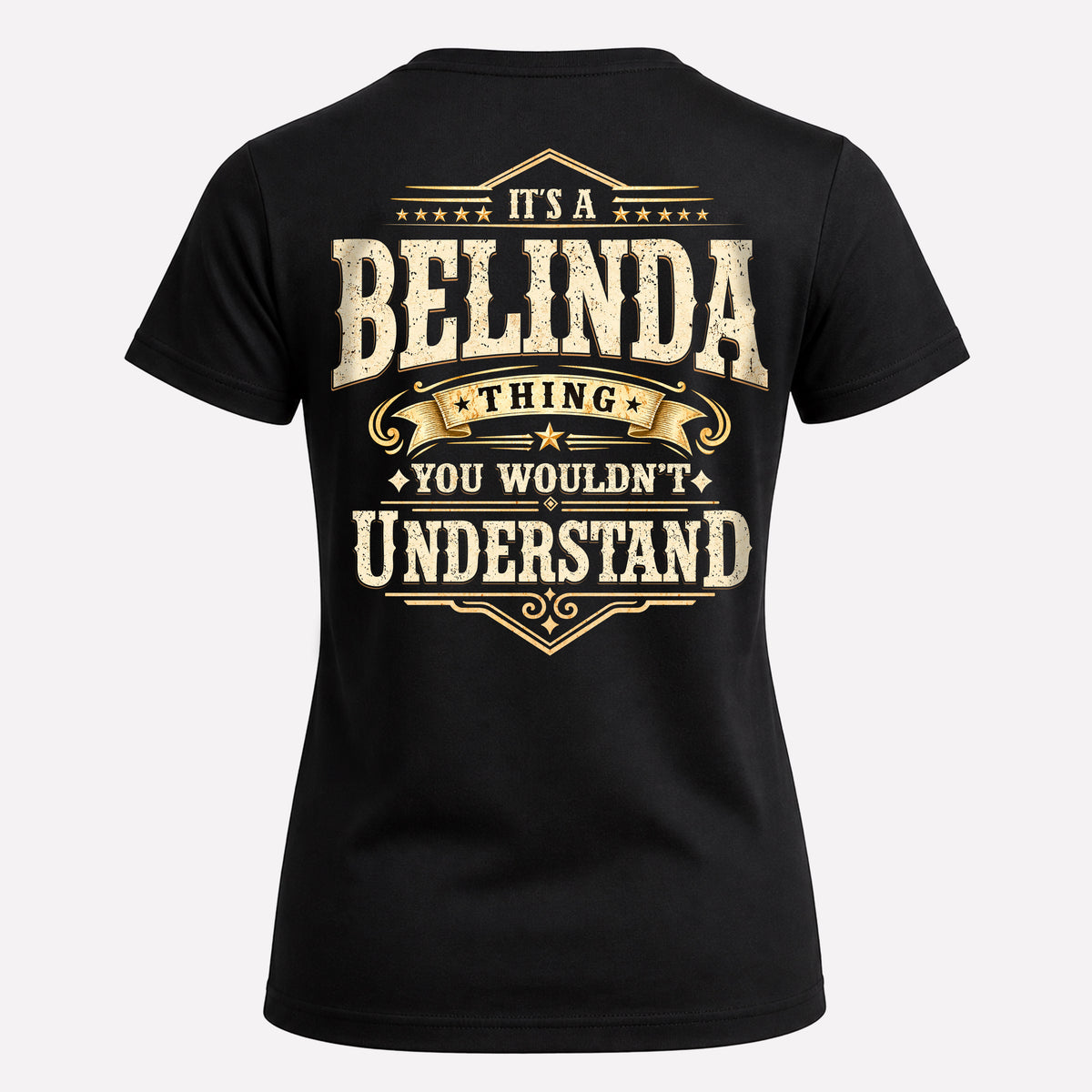 BELINDA HH-F003–Personalized Name Quote Apparel “It’s an NAME Thing You Wouldn’t Understand”