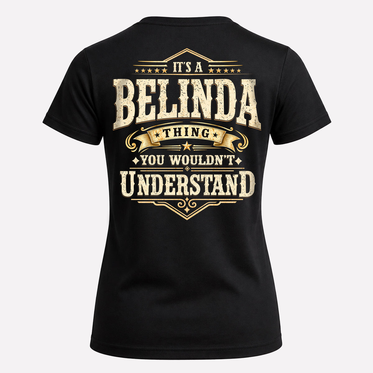 BELINDA HH-F003–Personalized Name Quote Apparel “It’s an NAME Thing You Wouldn’t Understand”