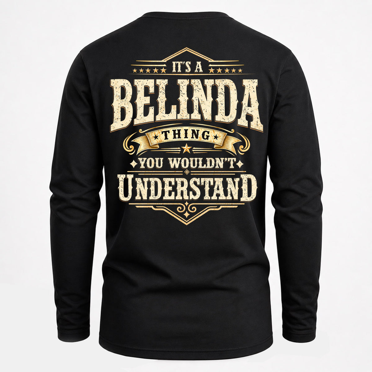 BELINDA HH-F003–Personalized Name Quote Apparel “It’s an NAME Thing You Wouldn’t Understand”