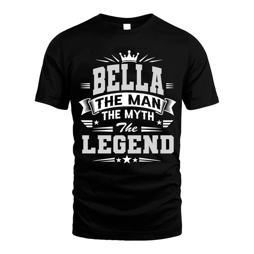 BELLA HH F004 The Man The Myth The Legend Personalized Shirt – Gift for Men