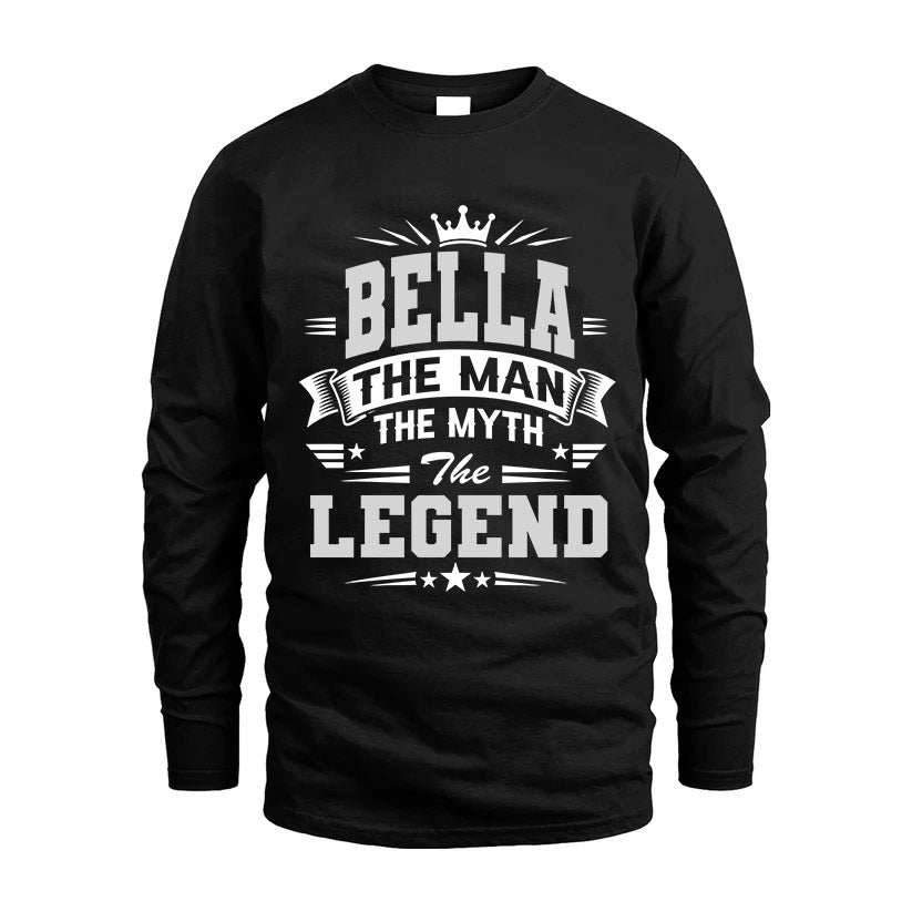 BELLA HH F004 The Man The Myth The Legend Personalized Shirt – Gift for Men