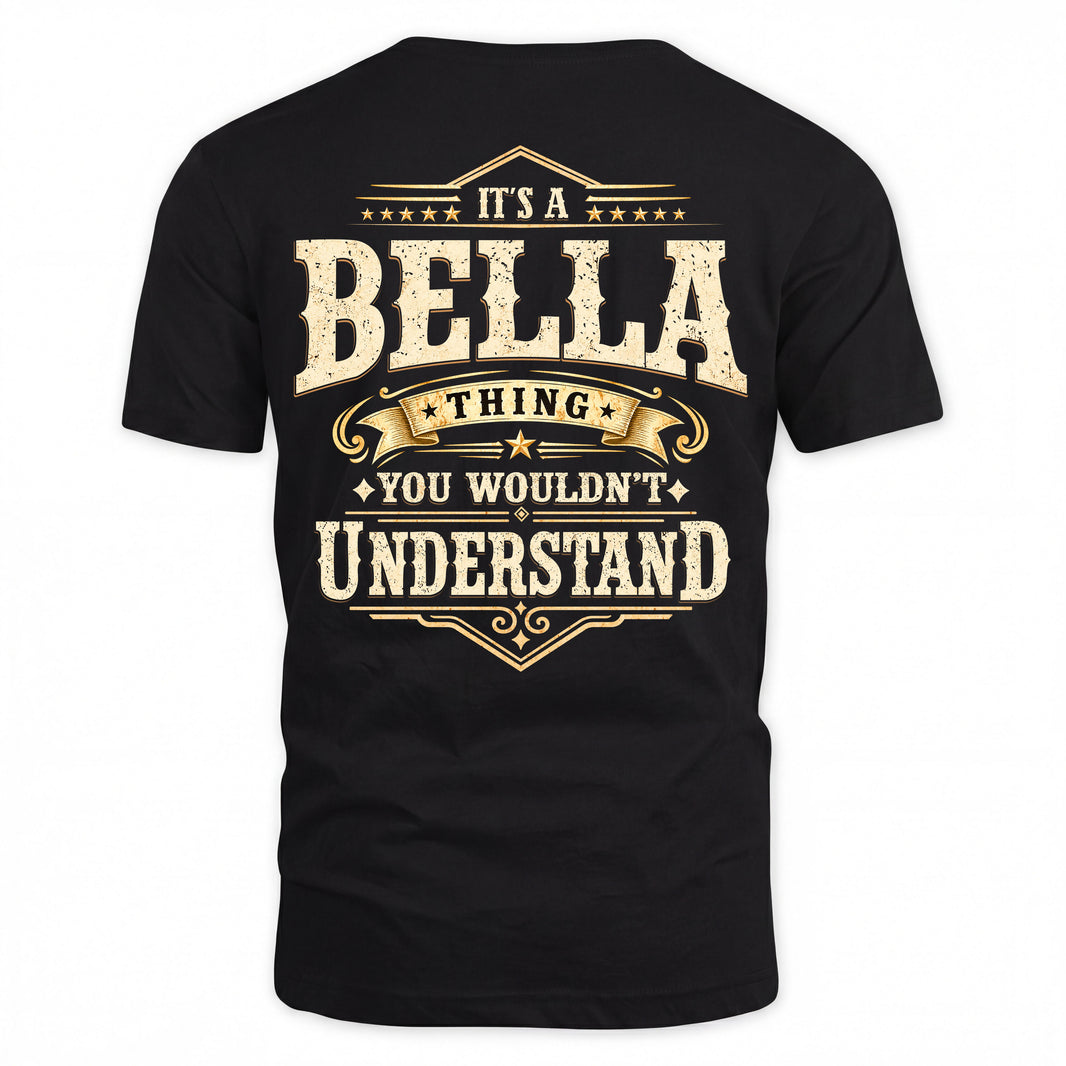 BELLA HH-F003–Personalized Name Quote Apparel “It’s an NAME Thing You Wouldn’t Understand”