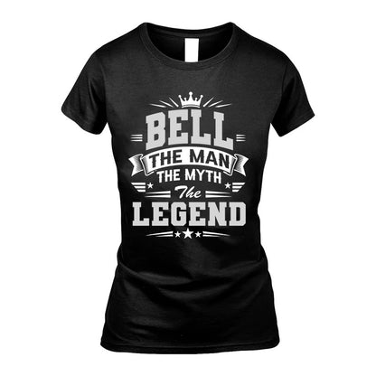 BELL HH F004 The Man The Myth The Legend Personalized Shirt – Gift for Men
