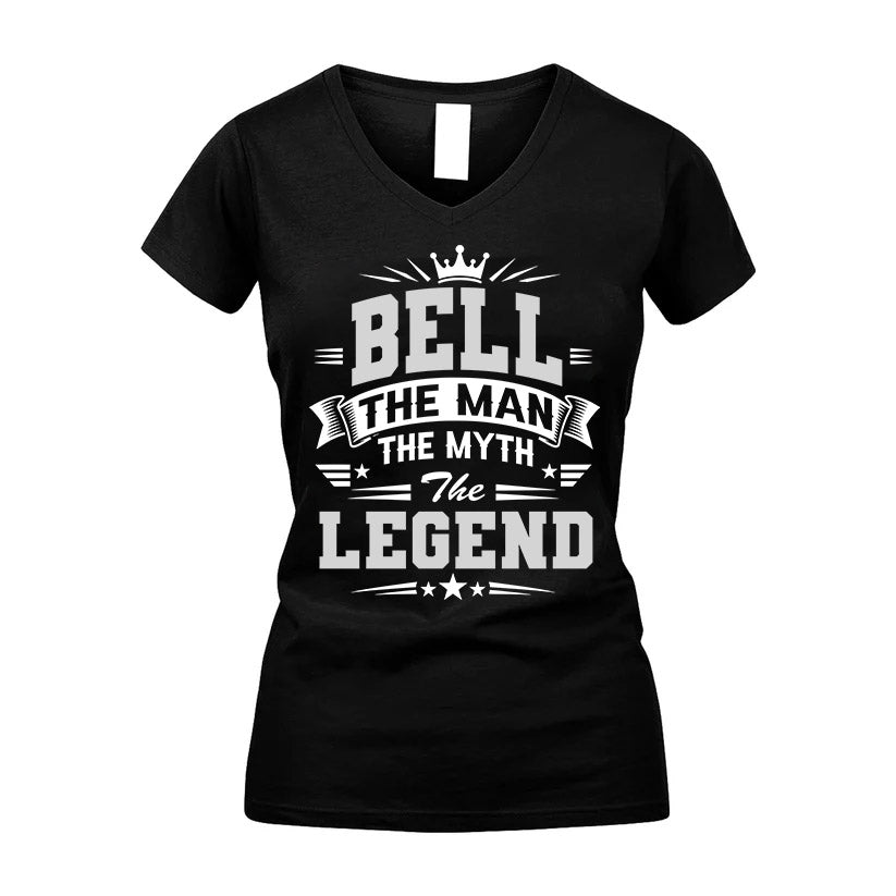 BELL HH F004 The Man The Myth The Legend Personalized Shirt – Gift for Men