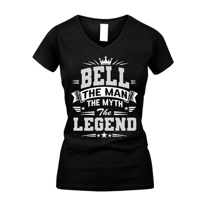 BELL HH F004 The Man The Myth The Legend Personalized Shirt – Gift for Men