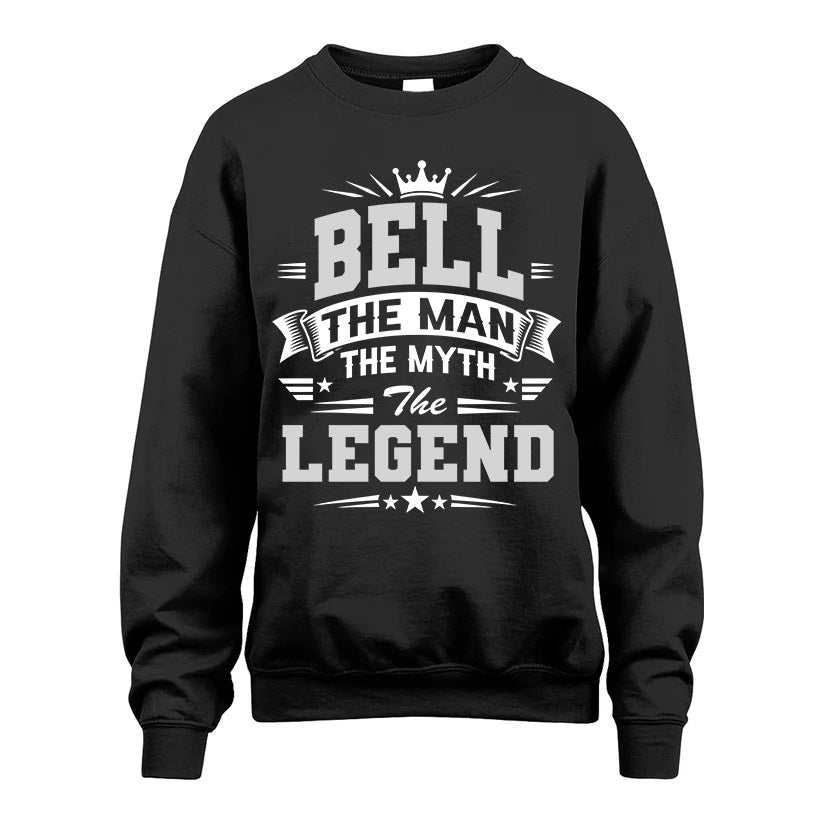 BELL HH F004 The Man The Myth The Legend Personalized Shirt – Gift for Men