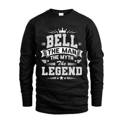 BELL HH F004 The Man The Myth The Legend Personalized Shirt – Gift for Men