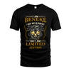 I Am Beneke, I May Not Be Perfect, But I Am Limited Edition – Personalized Skull T-Shirt