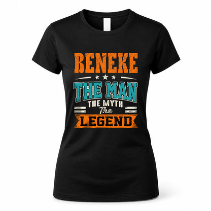 BENEKE HH F007 The Man The Myth The Legend Personalized Shirt – Gift for Men