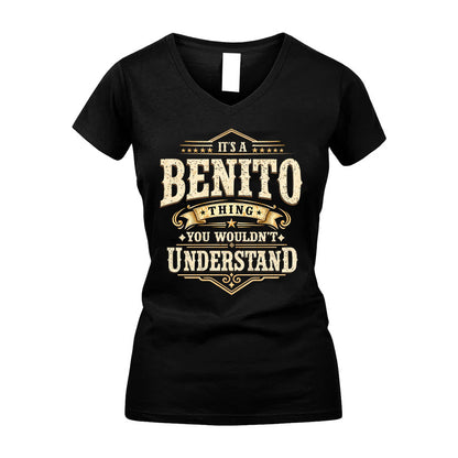 BENITO HH-F009–Personalized Name Quote Apparel “It’s an NAME Thing You Wouldn’t Understand”