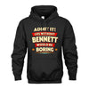 BENNETT HH F011 Personalized Funny Quote Apparel “Life Without NAME Would Be Boring”