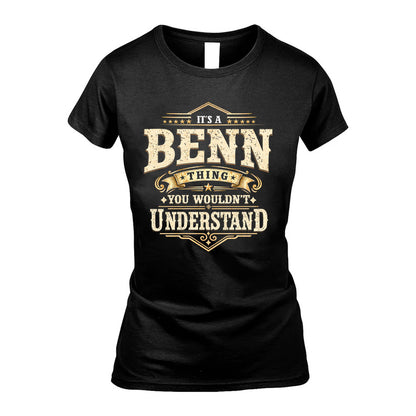 BENN HH-F009–Personalized Name Quote Apparel “It’s an NAME Thing You Wouldn’t Understand”