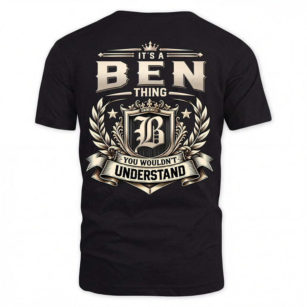 BEN HH-F006 Thing Personalized Name T Shirt – You Wouldn’t Understand
