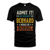 BERNARD HH88-K2–Personalized Funny Quote Apparel “Life Without NAME Would Be Boring”