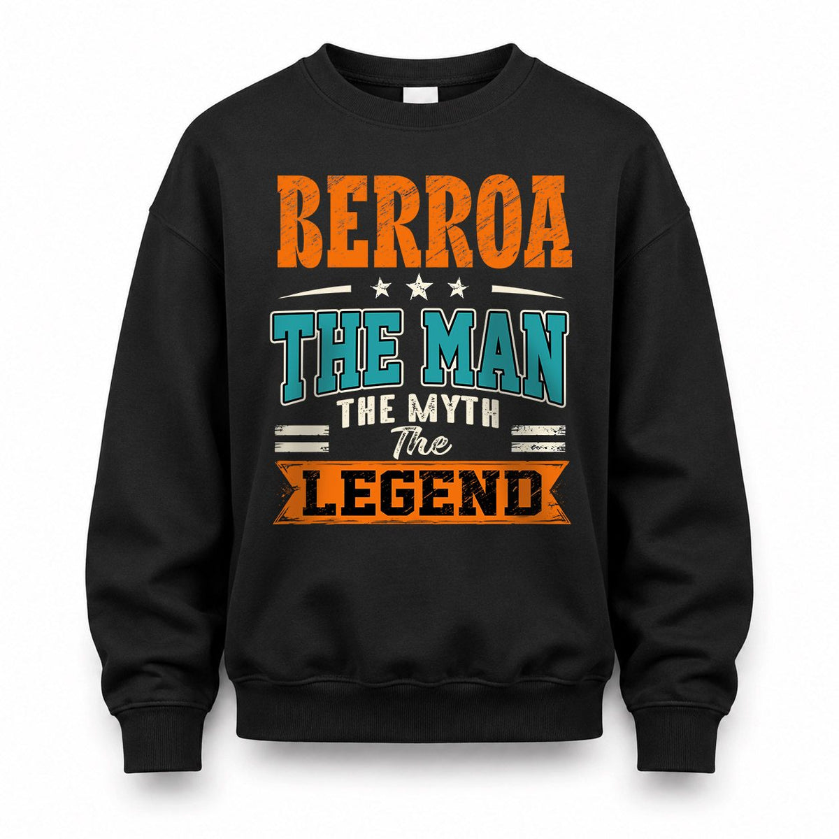 BERROA HH F007 The Man The Myth The Legend Personalized Shirt – Gift for Men