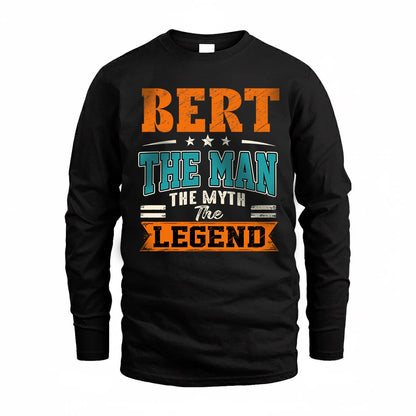 BERT HH F007 The Man The Myth The Legend Personalized Shirt – Gift for Men