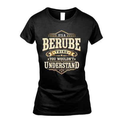 BERUBE HH-F009–Personalized Name Quote Apparel “It’s an NAME Thing You Wouldn’t Understand”