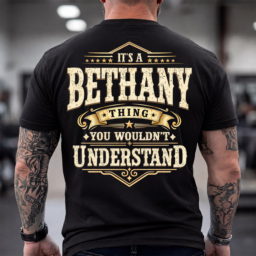 BETHANY HH-F003–Personalized Name Quote Apparel “It’s an NAME Thing You Wouldn’t Understand”