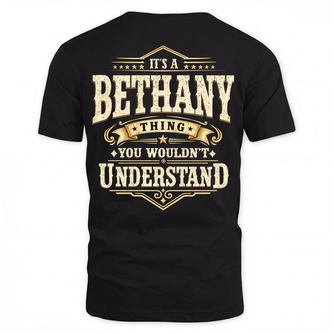 BETHANY HH-F003–Personalized Name Quote Apparel “It’s an NAME Thing You Wouldn’t Understand”