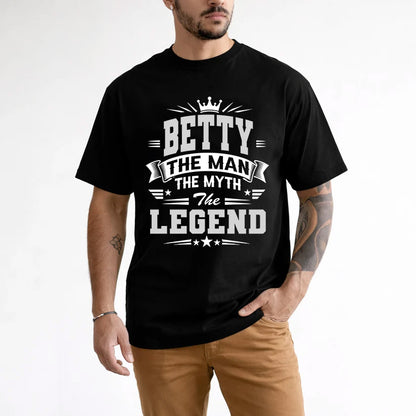 BETTY HH F004 The Man The Myth The Legend Personalized Shirt – Gift for Men