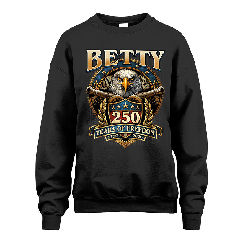 BETTY HH88-K250-104...250 Years Of Freedom 1776-2026