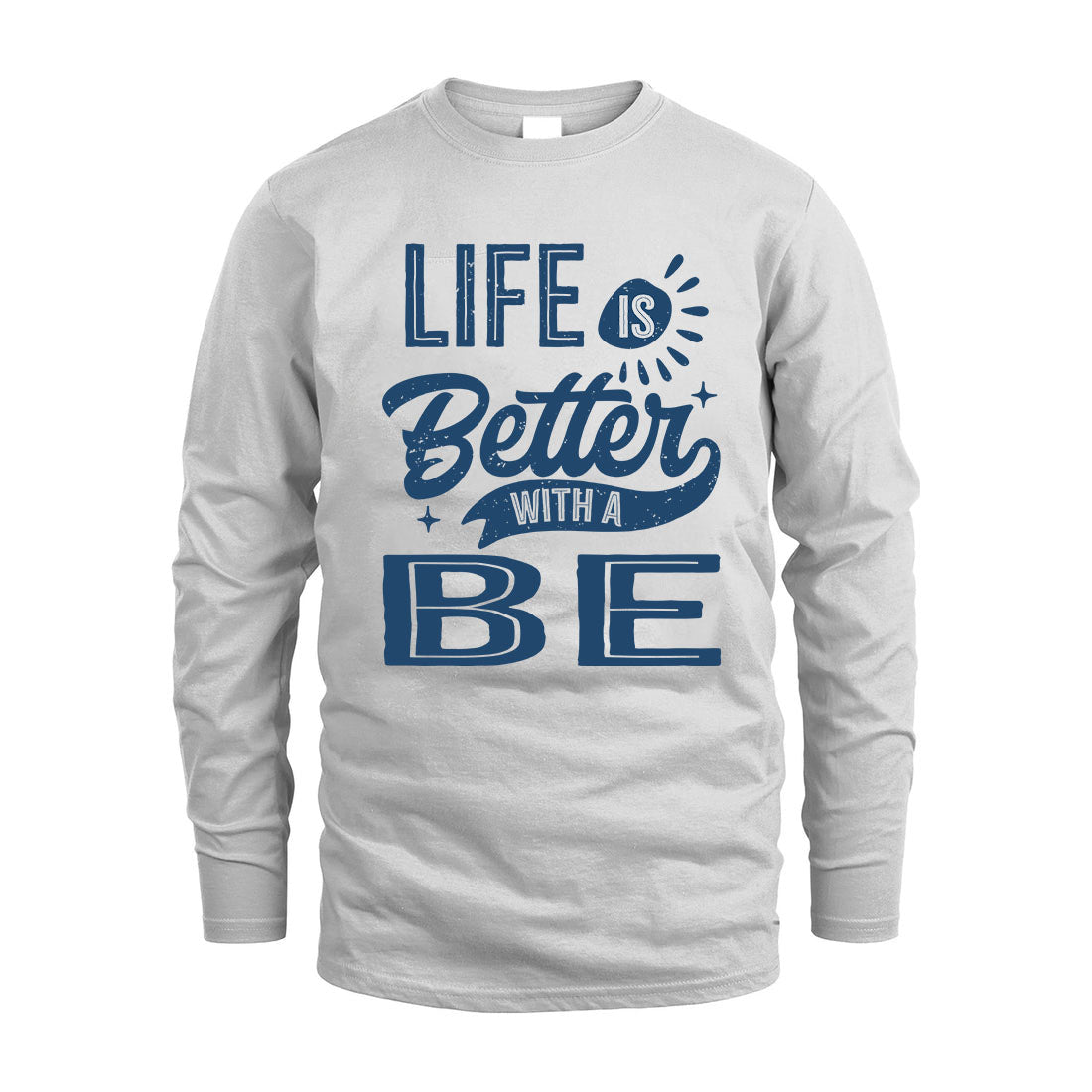 BE HH88-K2–Personalized Name Quote T-Shirt Life Is Better With Unisex Gift
