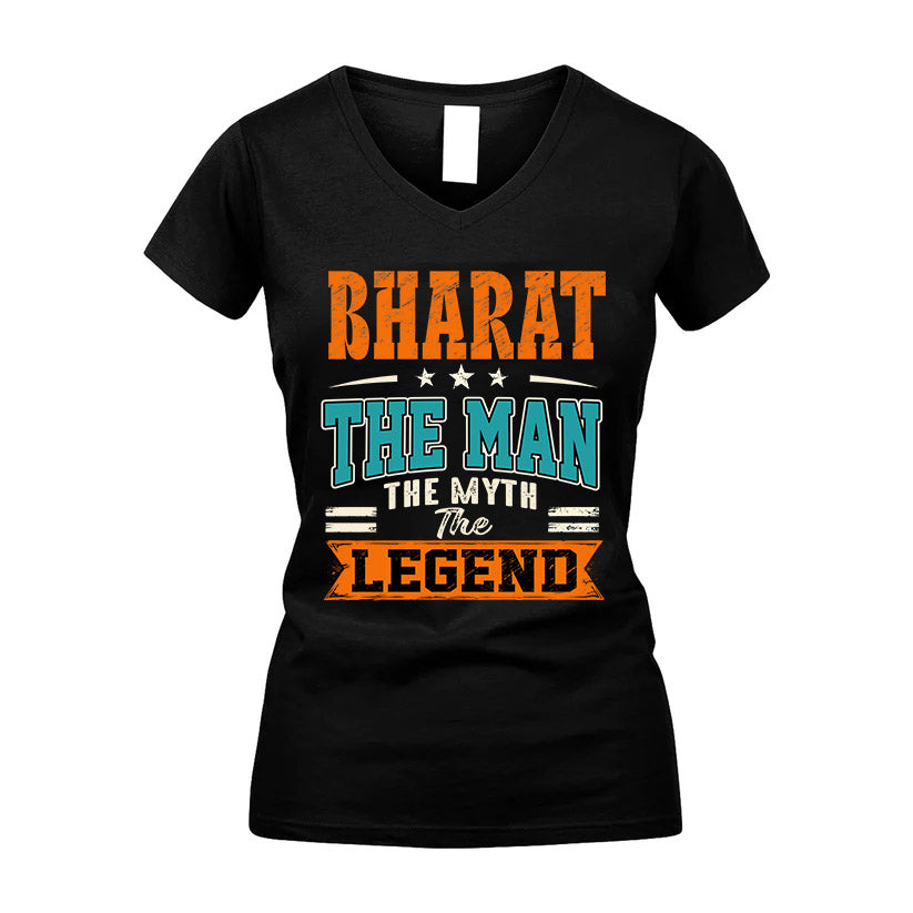 BHARAT HH F007 The Man The Myth The Legend Personalized Shirt – Gift for Men