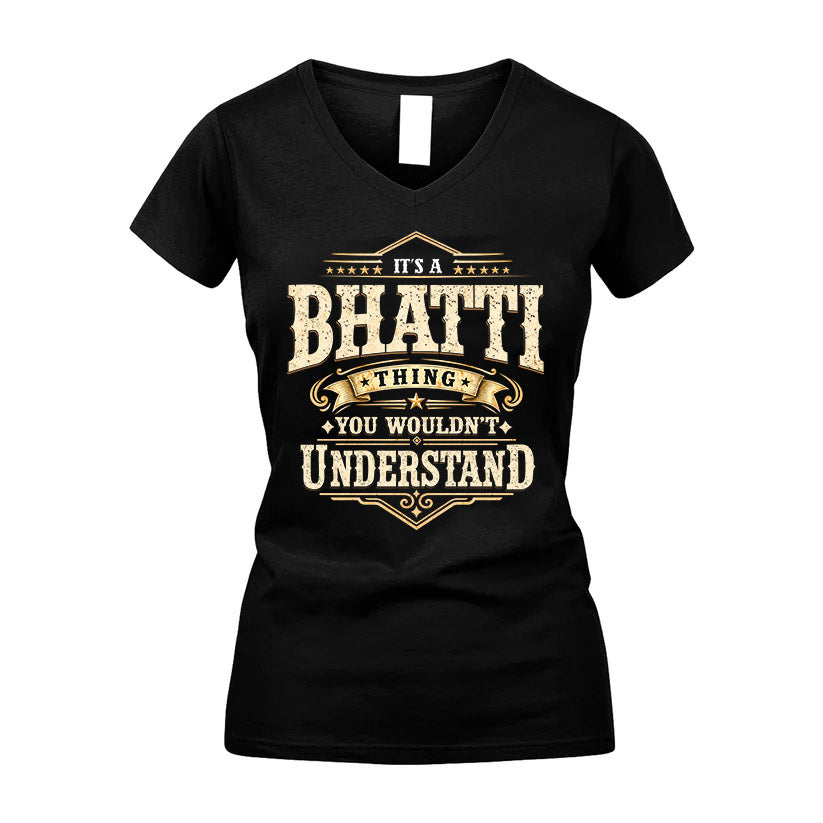 BHATTI HH-F009–Personalized Name Quote Apparel “It’s an NAME Thing You Wouldn’t Understand”