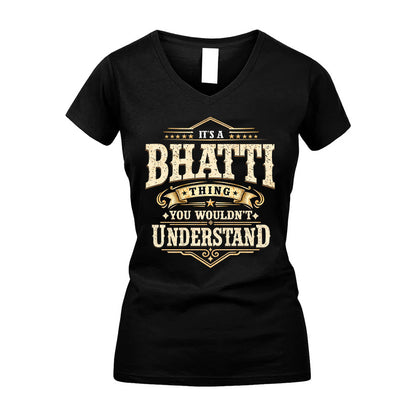 BHATTI HH-F009–Personalized Name Quote Apparel “It’s an NAME Thing You Wouldn’t Understand”