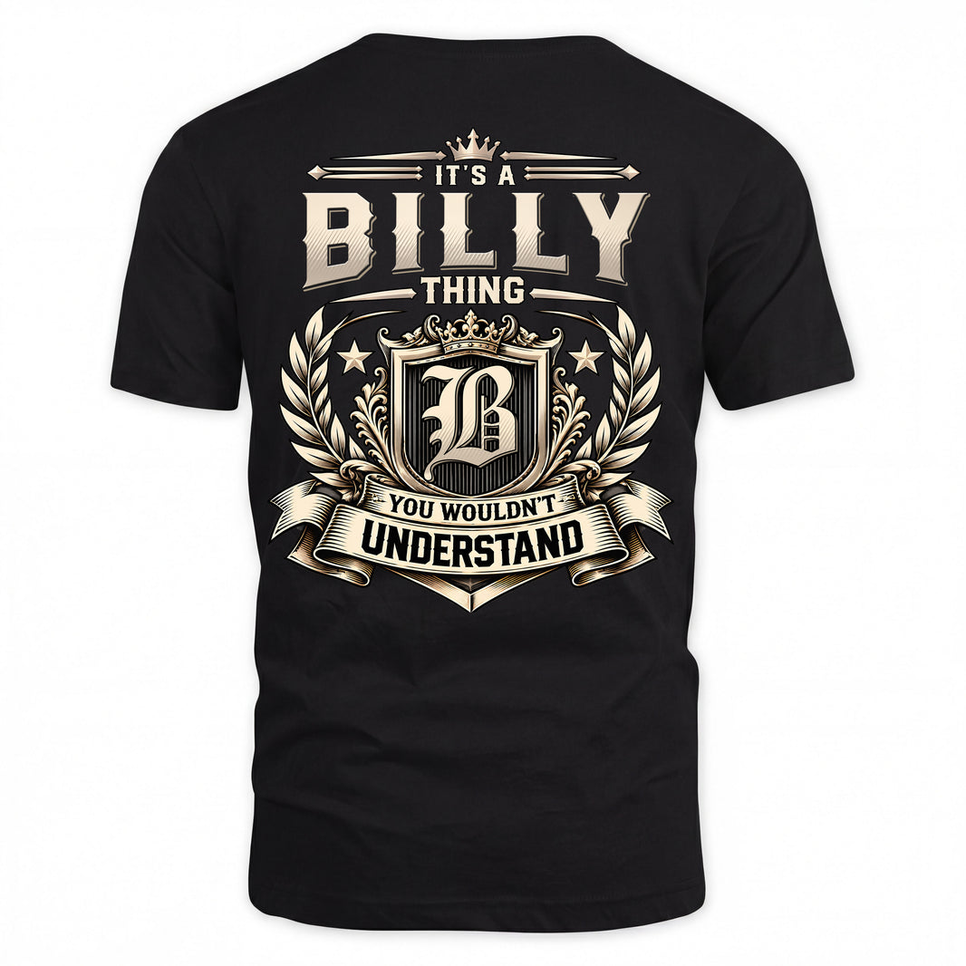BILLY HH-F006 Thing Personalized Name T Shirt – You Wouldn’t Understand