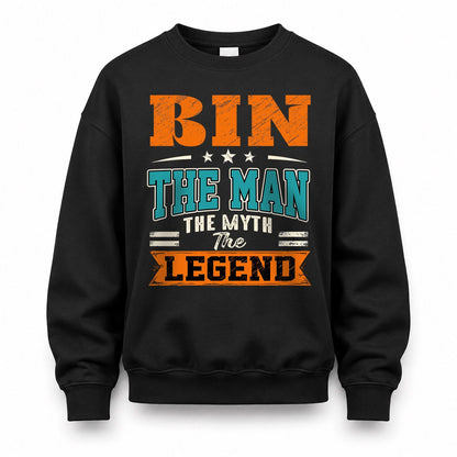 BIN HH F007 The Man The Myth The Legend Personalized Shirt – Gift for Men