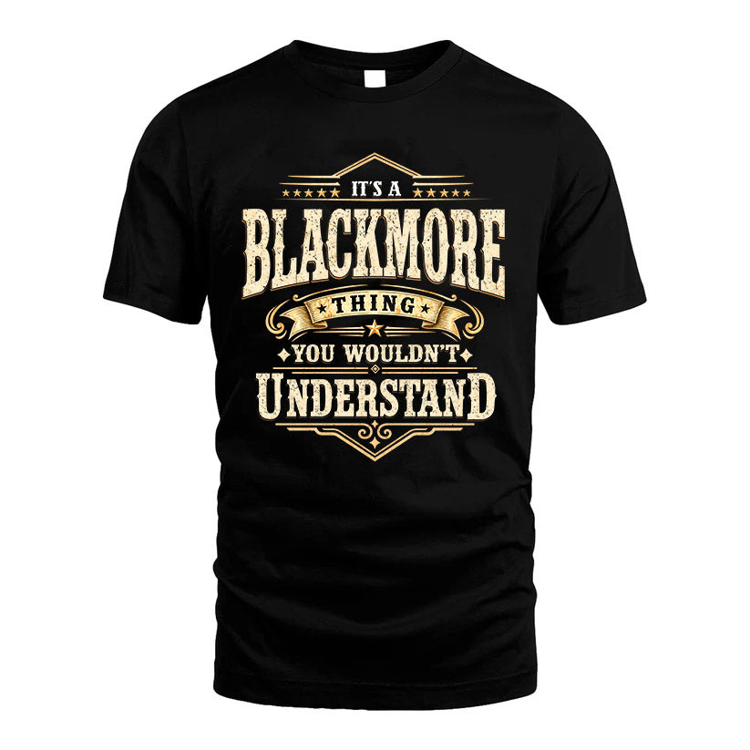 BLACKMORE HH-F009–Personalized Name Quote Apparel “It’s an NAME Thing You Wouldn’t Understand”