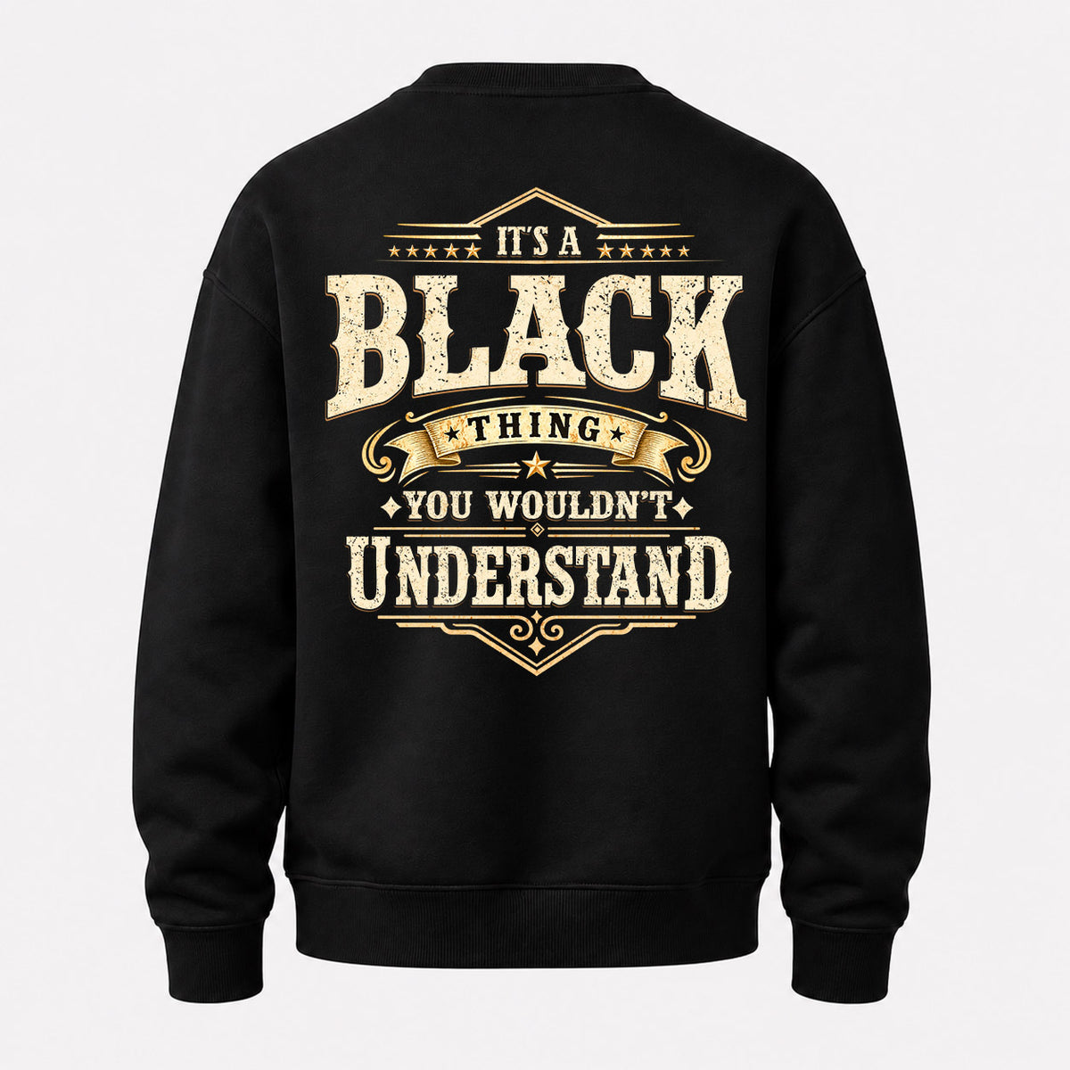 BLACK HH-F003–Personalized Name Quote Apparel “It’s an NAME Thing You Wouldn’t Understand”