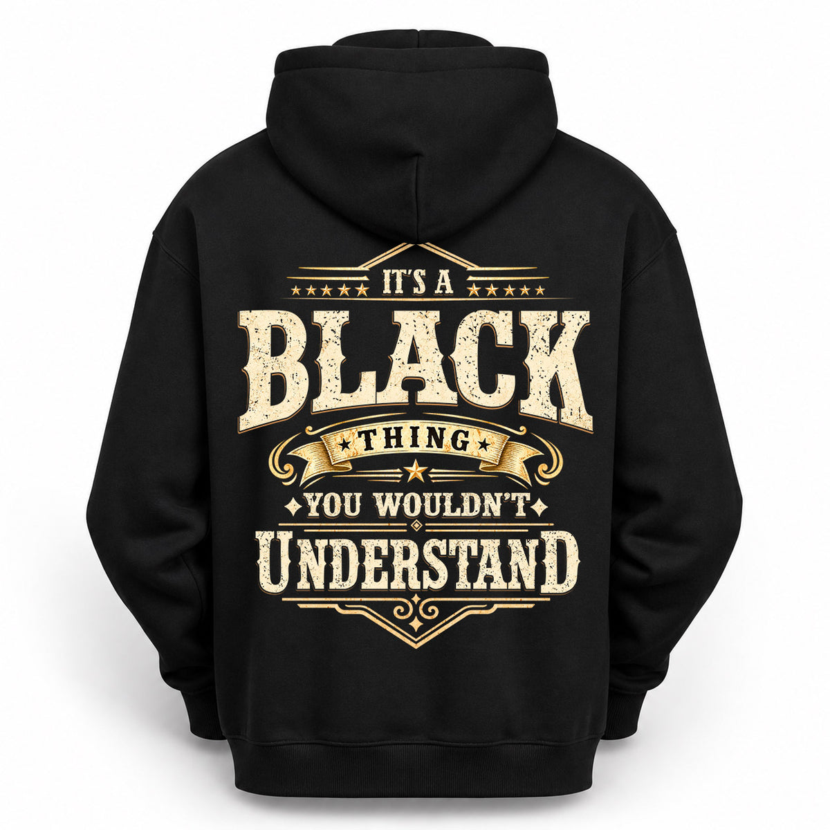 BLACK HH-F003–Personalized Name Quote Apparel “It’s an NAME Thing You Wouldn’t Understand”