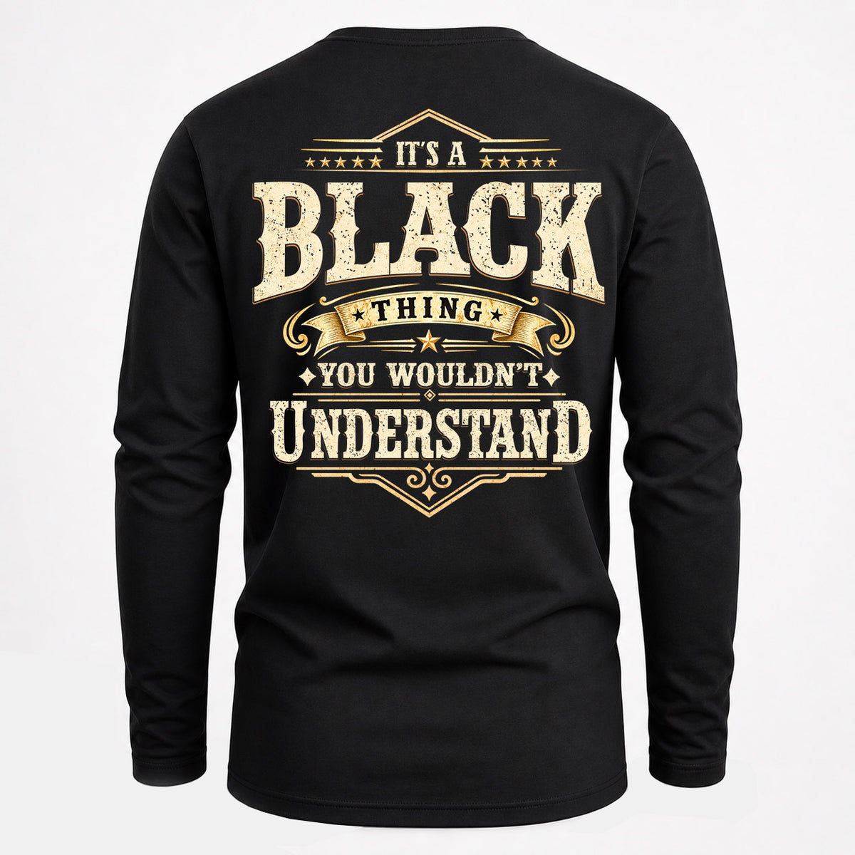 BLACK HH-F003–Personalized Name Quote Apparel “It’s an NAME Thing You Wouldn’t Understand”
