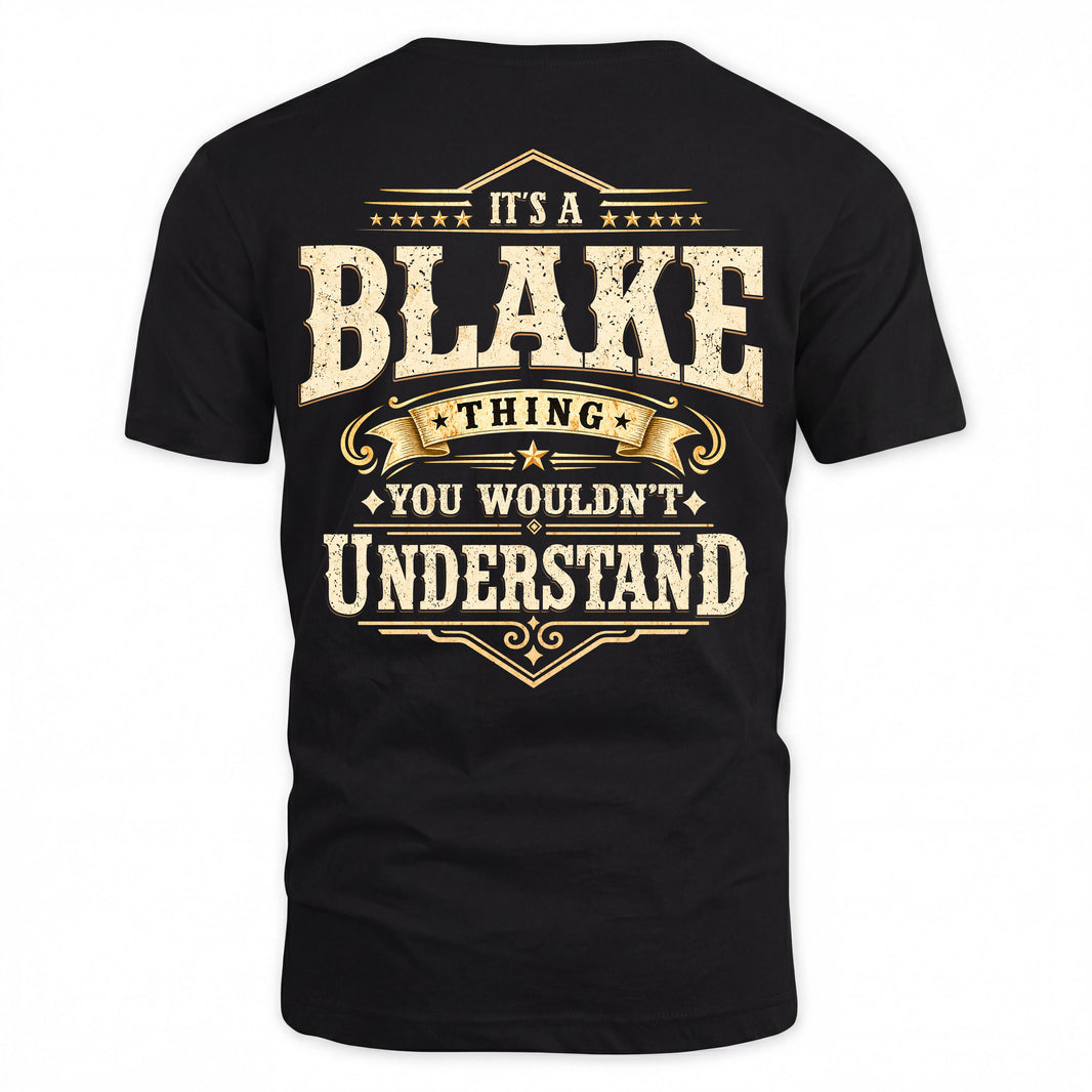 BLAKE HH-F003–Personalized Name Quote Apparel “It’s an NAME Thing You Wouldn’t Understand”