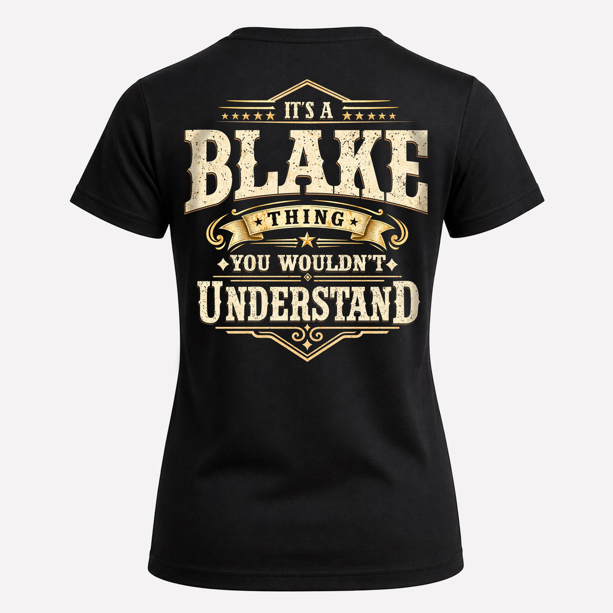BLAKE HH-F003–Personalized Name Quote Apparel “It’s an NAME Thing You Wouldn’t Understand”