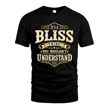 BLISS HH-F009–Personalized Name Quote Apparel “It’s an NAME Thing You Wouldn’t Understand”