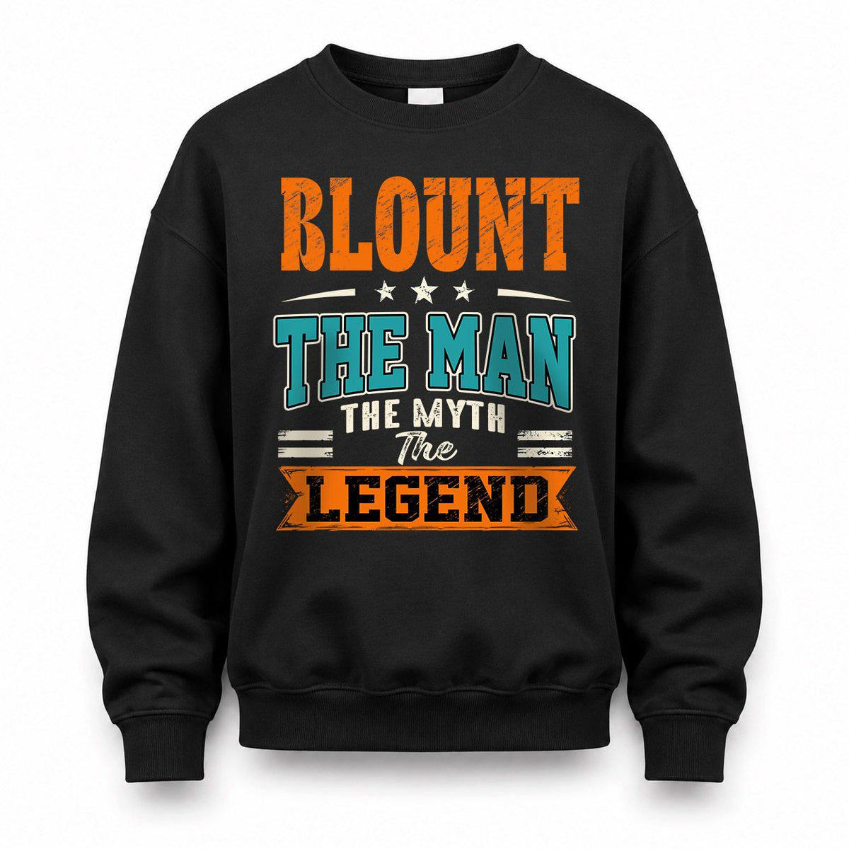 BLOUNT HH F007 The Man The Myth The Legend Personalized Shirt – Gift for Men