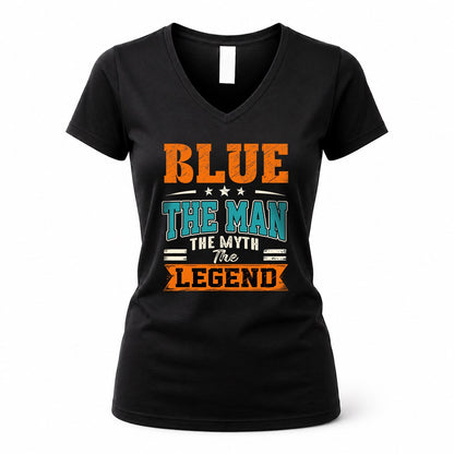 BLUE HH F007 The Man The Myth The Legend Personalized Shirt – Gift for Men