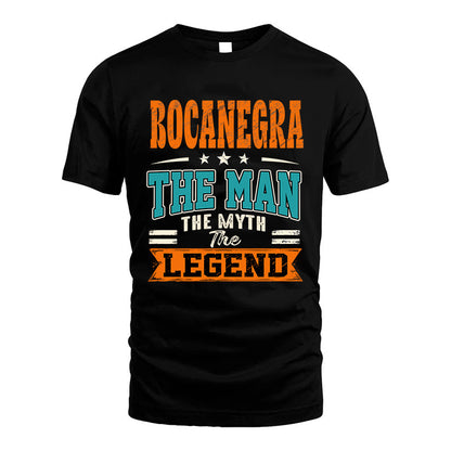 BOCANEGRA HH F007 The Man The Myth The Legend Personalized Shirt – Gift for Men